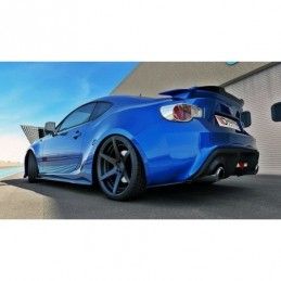 Maxton REAR SIDE SPLITTERS TOYOTA GT86 Gloss Black, GT86