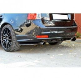 Maxton REAR SIDE SPLITTERS VOLVO V50F R-DESIGN Gloss Black, V50