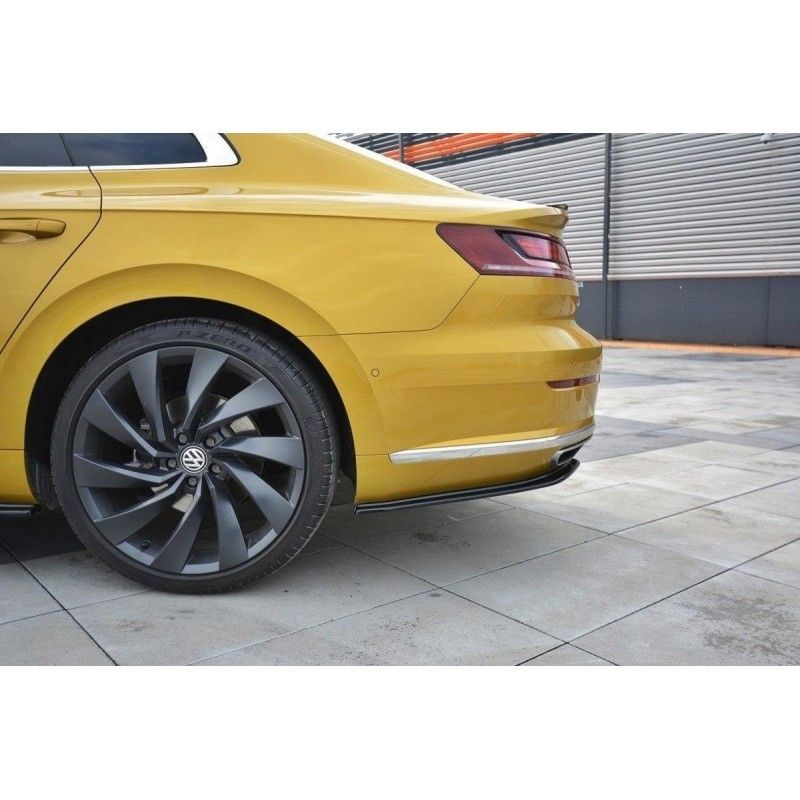 Maxton REAR SIDE SPLITTERS VW ARTEON Gloss Black, Arteon