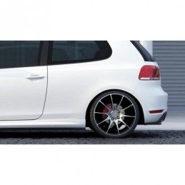 Maxton REAR SIDE SPLITTERS VW GOLF VI GTI 35TH Gloss Black, golf 6