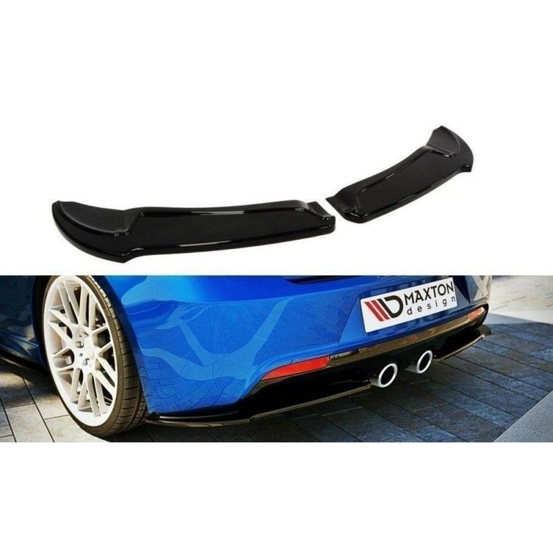 Maxton REAR SIDE SPLITTERS VW GOLF VI R Gloss Black, golf 6