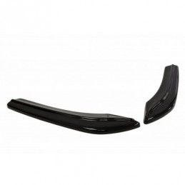 Maxton REAR SIDE SPLITTERS VW Passat CC R36 RLINE (Preface) Gloss Black, Passat CC