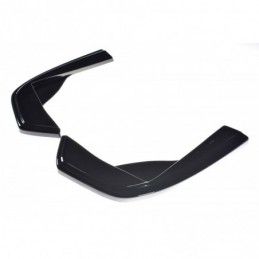 Maxton REAR SIDE SPLITTERS MERCEDES- BENZ C43 AMG W205 Gloss Black, W205