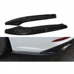 Maxton Rear Side Splitters Audi A5 S-Line F5 Sportback Gloss Black, A5 F5
