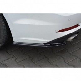 Maxton Rear Side Splitters Audi A5 S-Line F5 Sportback Gloss Black, A5 F5