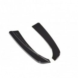 Maxton REAR SIDE SPLITTERS MERCEDES- BENZ C-CLASS W205 COUPE AMG-LINE Gloss Black, W205