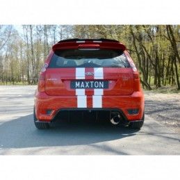 Maxton Rear Side Splitters Ford Fiesta ST Mk6 Gloss Black, Fiesta MK6 / MK6 ST