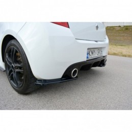 Maxton REAR SIDE SPLITTERS RENAULT CLIO MK3 RS FACELIFT Gloss Black, RE-CL-3F-RS-RSD1G, MAXTON DESIGN Neotuning.com