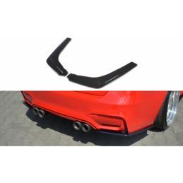 Maxton REAR SIDE SPLITTERS V.1 BMW M3 F80 Gloss Black, Serie 3 F30/ F31