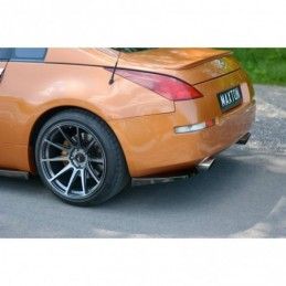 Maxton REAR SIDE SPLITTERS NISSAN 350Z Gloss Black, 350Z