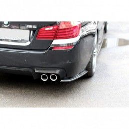 Maxton REAR SIDE SPLITTERS BMW M5 F10 Gloss Black, Serie 5 F10/ F11