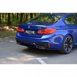 Maxton REAR SIDE SPLITTERS BMW M5 F90 Gloss Black, M5 F90