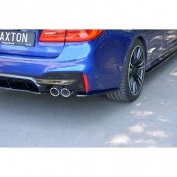 Maxton REAR SIDE SPLITTERS BMW M5 F90 Gloss Black, M5 F90