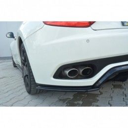 Maxton REAR SIDE SPLITTERS V.2 MASERATI GRANTURISMO 2007-2011 Gloss Black, Maserati