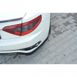 Maxton REAR SIDE SPLITTERS V.2 MASERATI GRANTURISMO 2007-2011 Gloss Black, Maserati