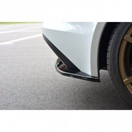 Maxton REAR SIDE SPLITTERS JAGUAR F-TYPE Gloss Black, Jaguar