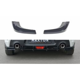 Maxton REAR SIDE SPLITTERS SUZUKI SWIFT 6 SPORT Gloss Black, Suzuki