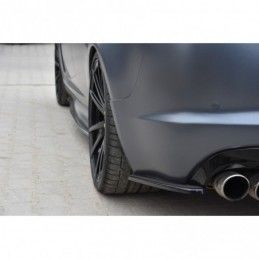 Maxton REAR SIDE SPLITTERS JAGUAR XF- R Gloss Black, Jaguar