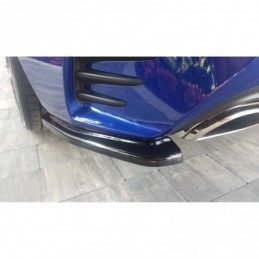 Maxton REAR SIDE SPLITTERS Lexus Rc Gloss Black, Lexus