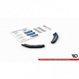 Maxton REAR SIDE SPLITTERS VW POLO MK6 GTI RED, Polo Mk6